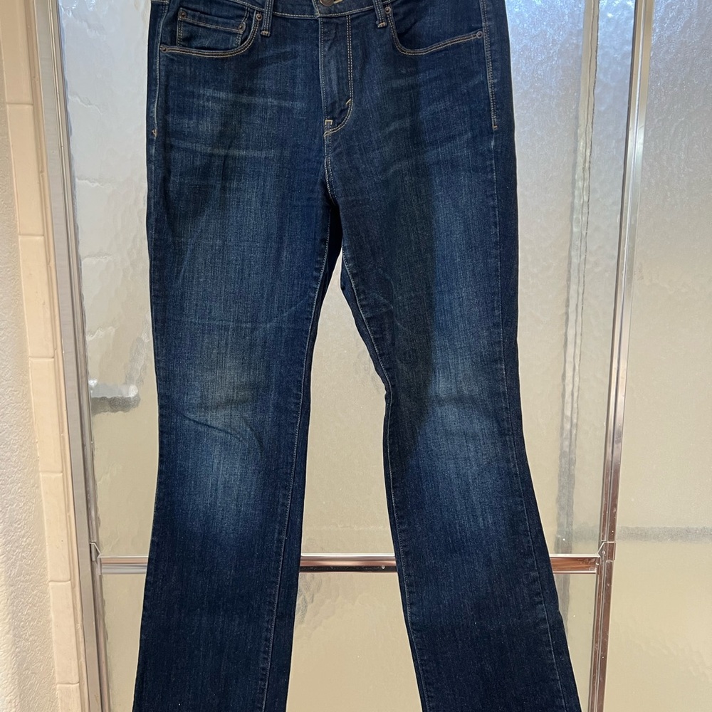 Levi's Women's Dark Blue Boot Cut Jeans